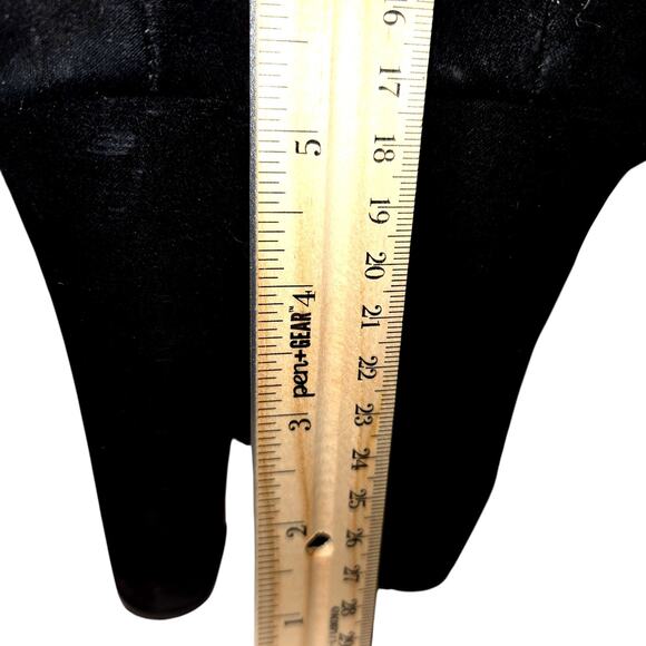 Just Fab 10 Black Platform Women's Sandal Shoe 5 Inch High Heel - Picture 6 of 7